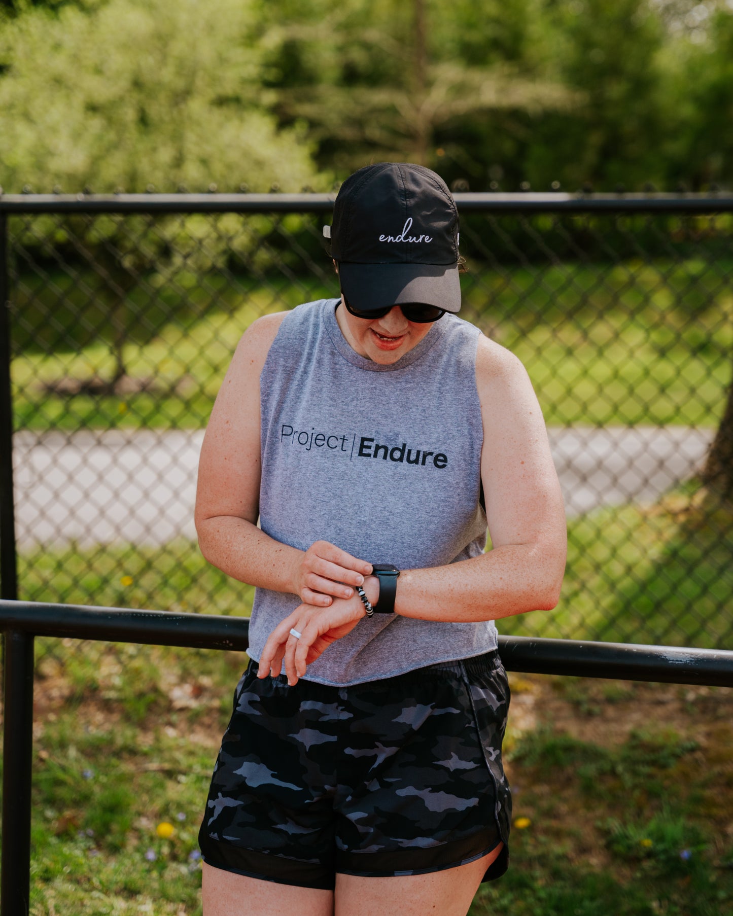 Project Endure Shirt // heather gray