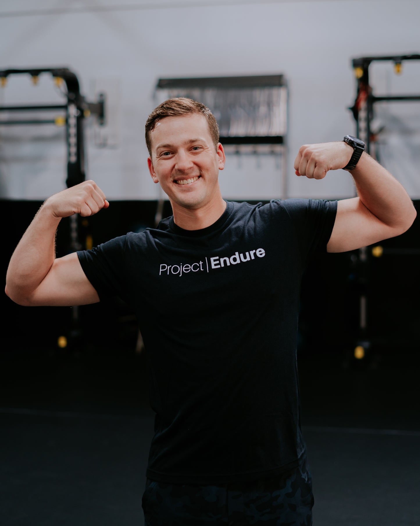 Project Endure Shirt // black (mural design)