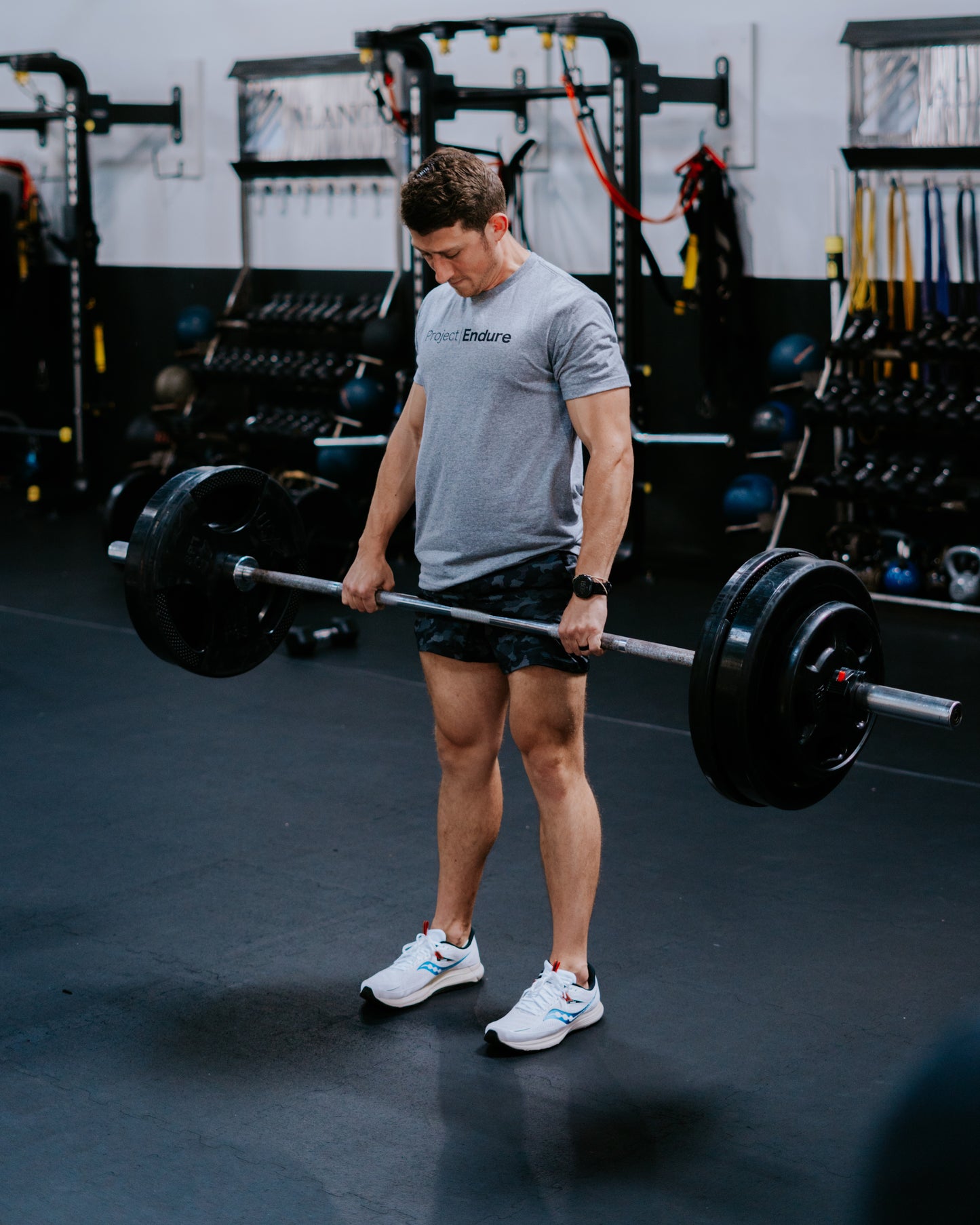 Project Endure Shirt // heather gray