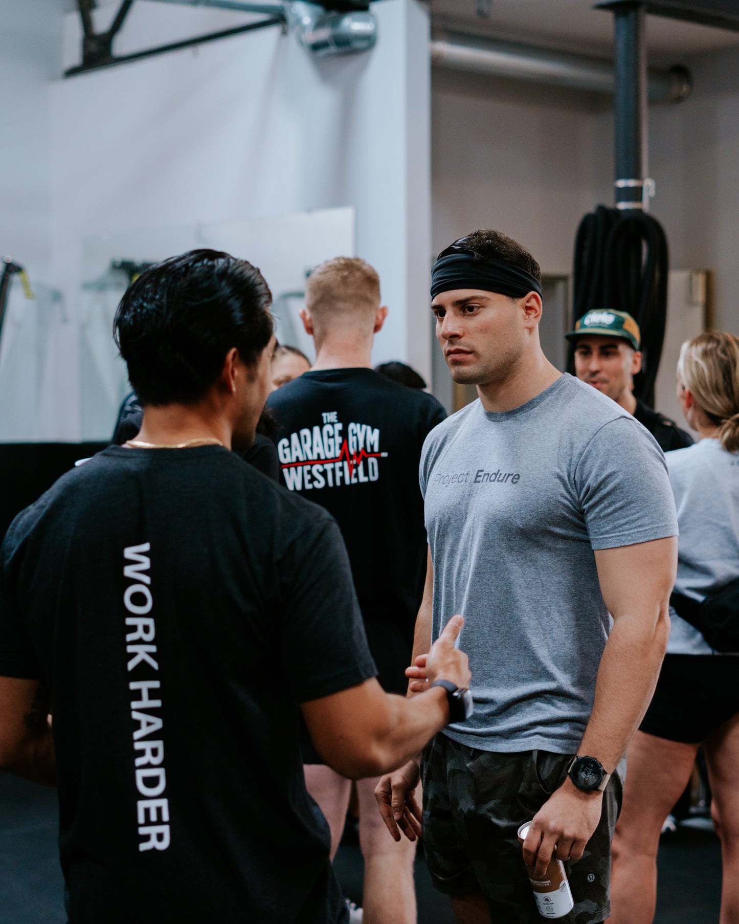 Project Endure Shirt // heather gray