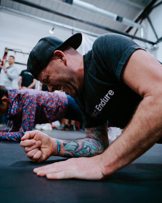 Project Endure Shirt // vintage black