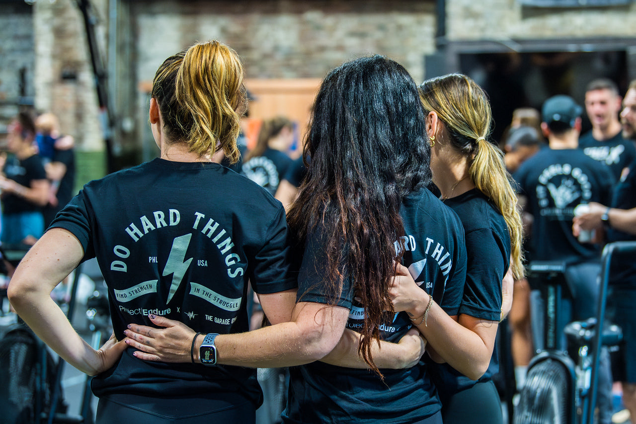 Project Endure Shirt // black (FEELS GOOD)