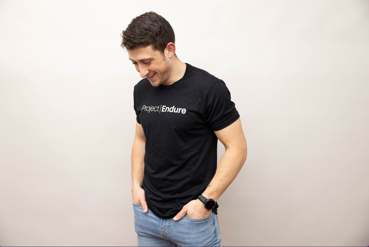 Project Endure Shirt // black (mural design)