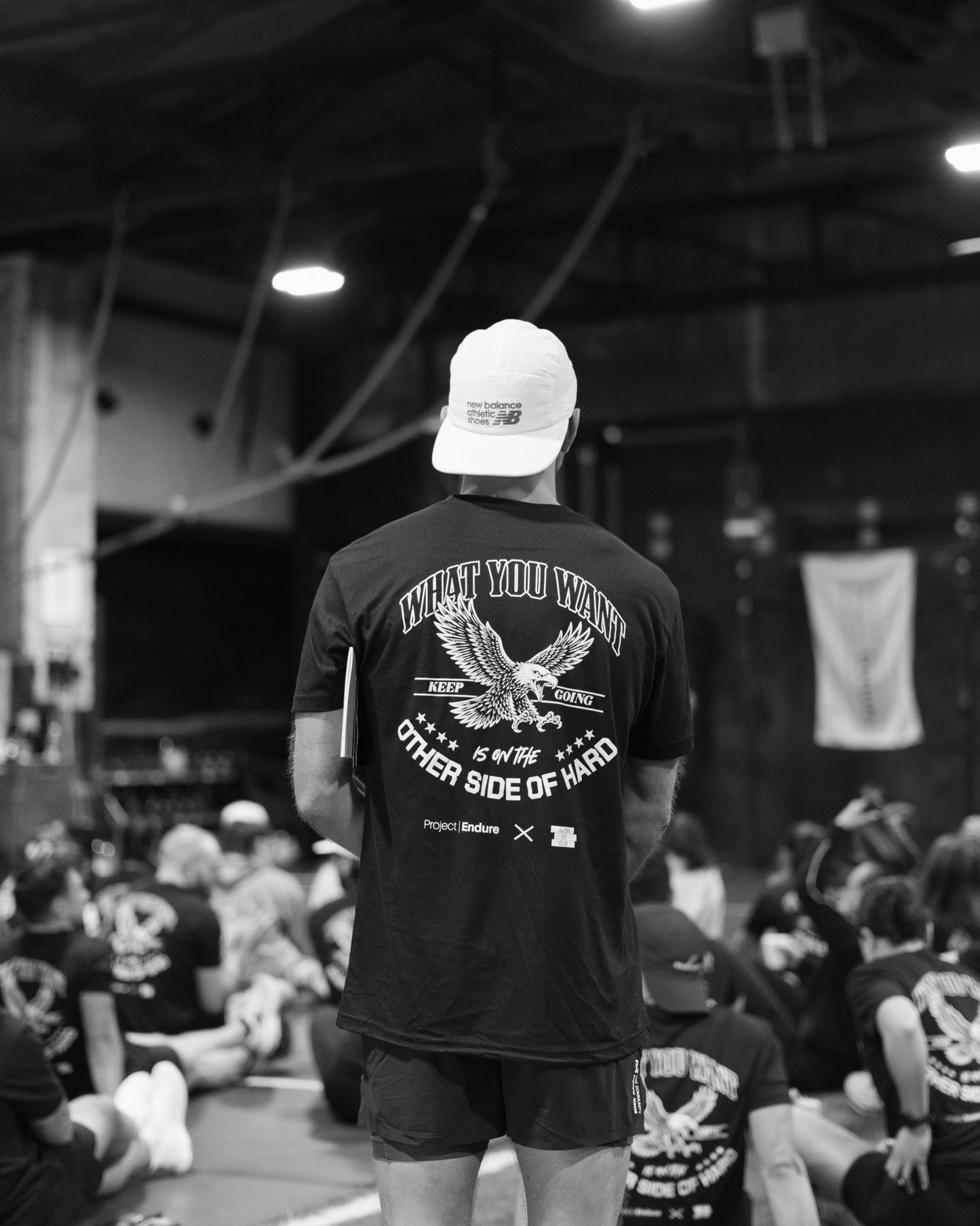 Project Endure Shirt // black (WHAT YOU WANT)