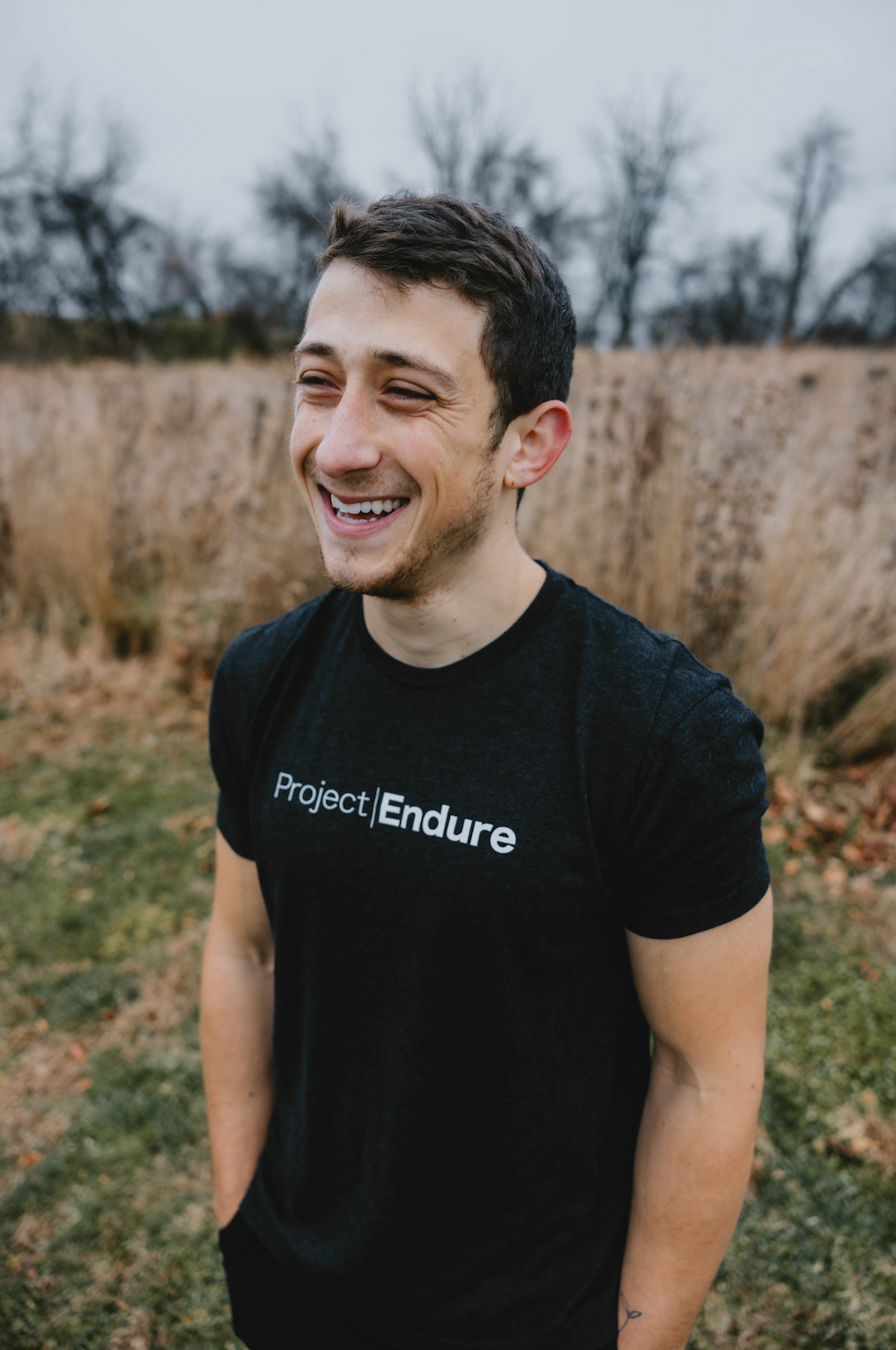Project Endure Shirt // vintage black